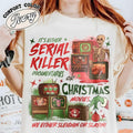 Slaying Or Sleighing Shirt, Horror Christmas Funny Christmas Shirt, Scary Christmas Shirt, Crime Documentaries, Christmas...