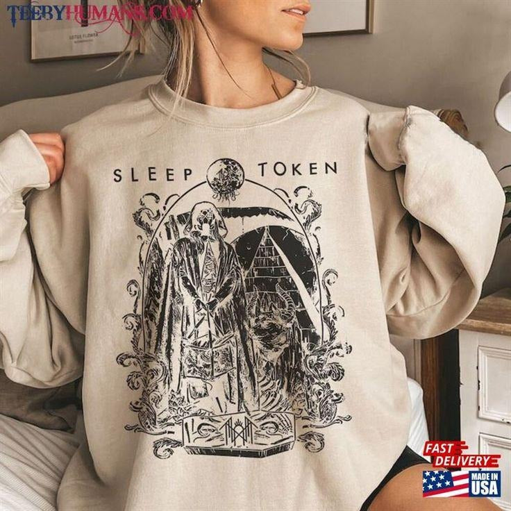 Sleep Rock Token Band Sweatshirt Take Me Back To Eden Chokehold Sweatshirt Unisex T-Shirts, Hoodie | PureTeeCo.com