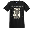 Sleep Token Band Unisex T-Shirt - Angel Wings Graphic Tee Black Hoodie, Sweatshirt | PureTeeCo.com