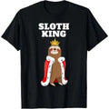 Sloth King | Boys Sloth Tshirt | Mens Sloth T-Shirt Made in USA Hoodie, Sweatshirt | PureTeeCo.com