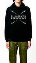 Slumerican Black Hoodie T-Shirts, Sweatshirt | PureTeeCo.com