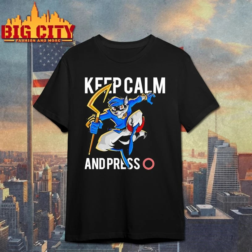 Sly Cooper Keep Calm And Press O shirt