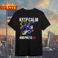 Sly Cooper keep calm and press O video game shirt
