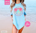Smile Beach Shirt Comfort Colors, Cute Summer Shirt, Oversized Beach Tee, Swimsuit Cover Up Shirt Hoodie, Sweatshirt