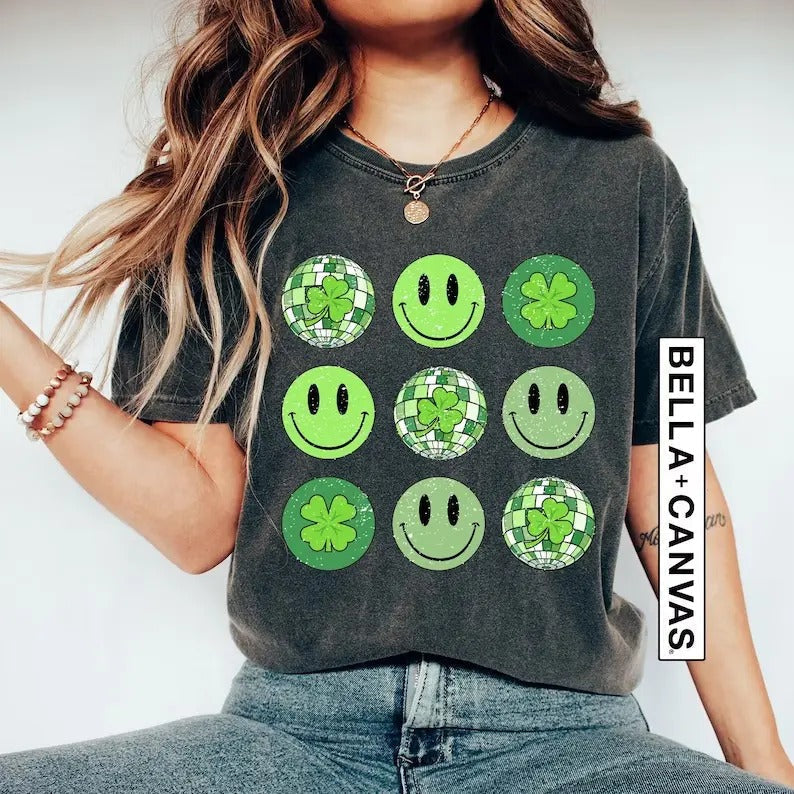 Smile St Patricks Hoodie and Sweater; T-shirt Sweatshirt | PureTeeCo.com