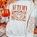 Smiley Autumn Sweatshirt T-Shirts, Hoodie | PureTeeCo.com