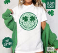 Smiley Face St Patrick Shirt Gildan, St Patrick's Day Women's Tee, Cute Women's Tshirt Plus Sizes Hoodie, Sweatshirt