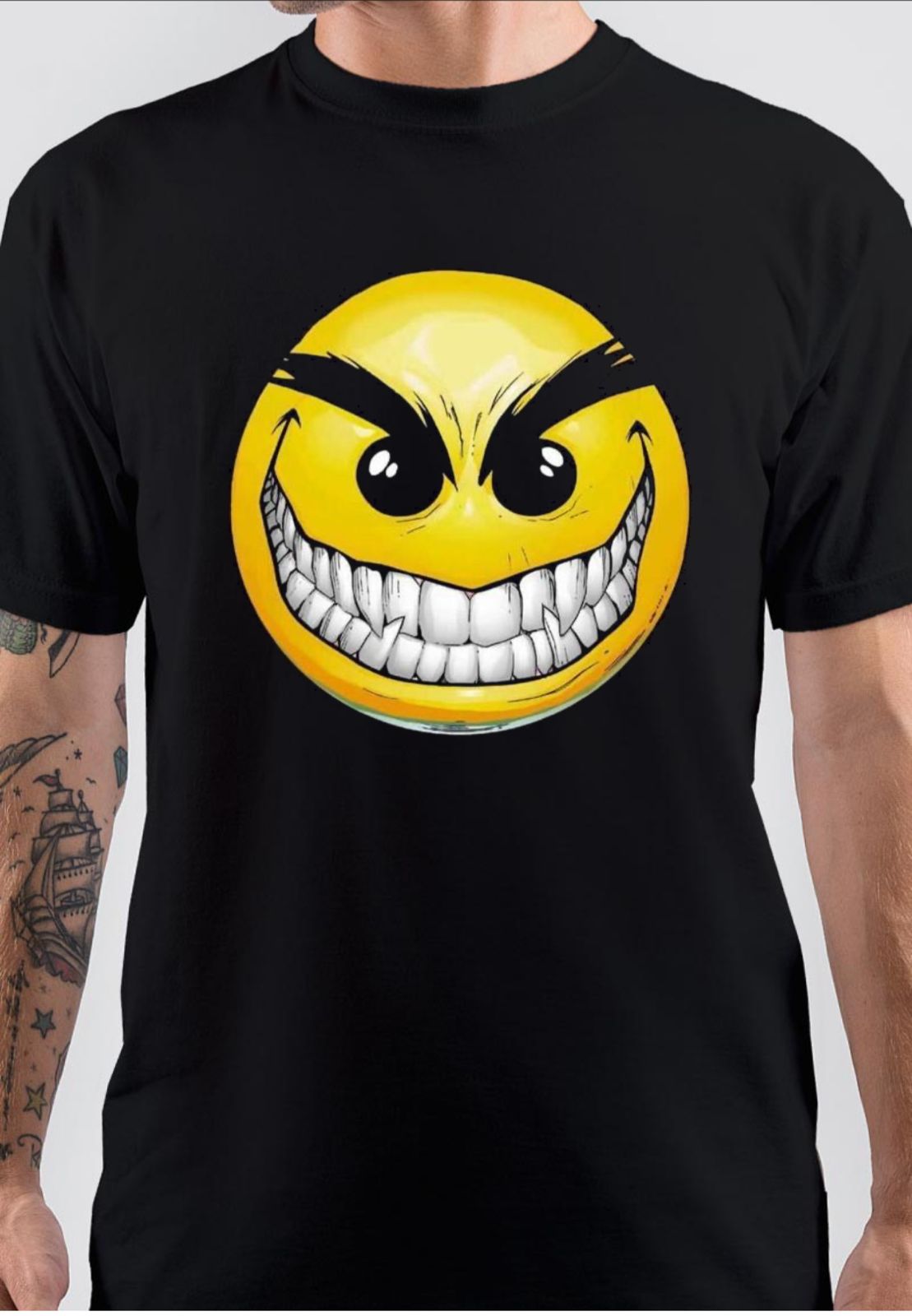 Smiley Face T-Shirt Style007 Hoodie, Sweatshirt | PureTeeCo.com