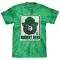 Smokey Bear Keep it Green, Prevent Wildfires Tie Dye T-Shirt - Kelly Green Tie Dye Hoodie, Sweatshirt | PureTeeCo.com