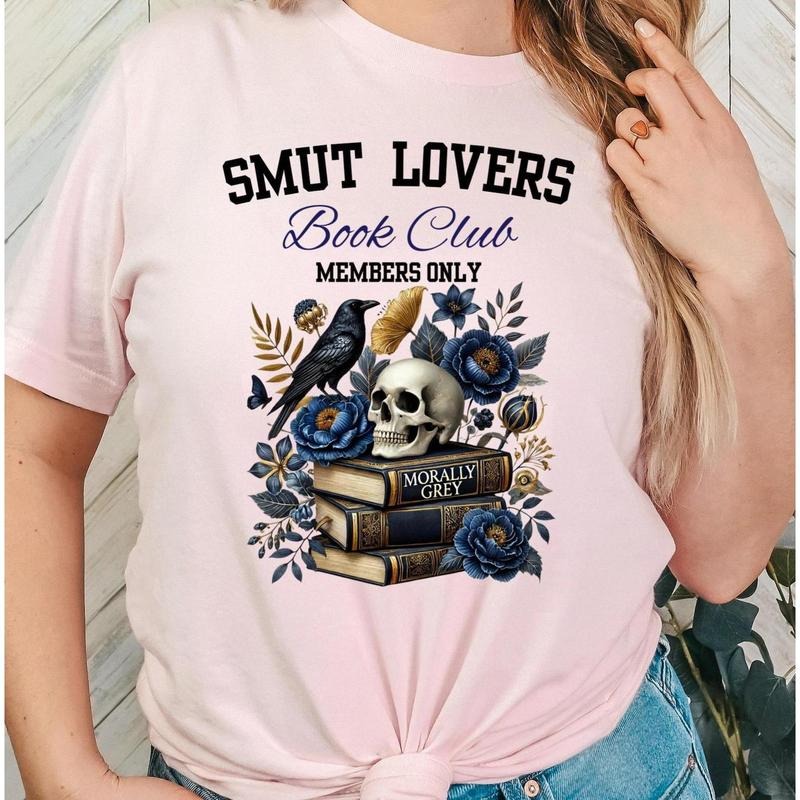 Smut Lovers Shirt, Gothic Romance Book Club Tee, Dark Fantasy T-Shirt, Adult Reading T-Shirt, Spicy Book Lover Shirt...