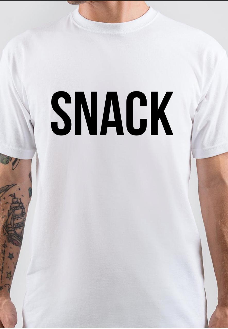Snack White T-Shirt Hoodie, Sweatshirt | PureTeeCo.com