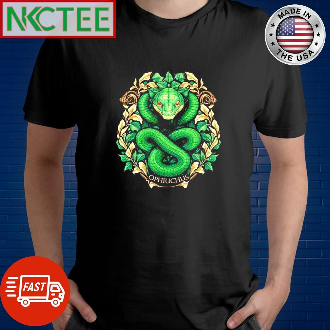 Snake Ophiuchus graphic shirt