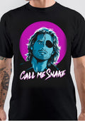 Snake Plissken Call Me Snake Black T-Shirt Hoodie, Sweatshirt | PureTeeCo.com