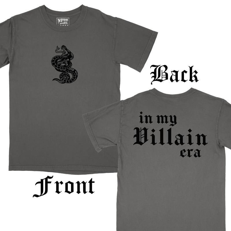 Snake Villain Era (TM) - Comfort Color T-Shirt Casual Clothing Hoodie, Sweatshirt | PureTeeCo.com