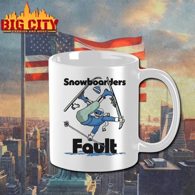 Snowboarders Fault Ski Kookslams Shirt