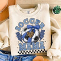 Soccer , Game Day Soccer , Retro Checkered Soccer , Soccer Mama , Soccer Mom , Leopard Soccer Coquette Sweatshirt...