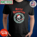 Social Distortion Skelly Wreath Merry Christmas shirt