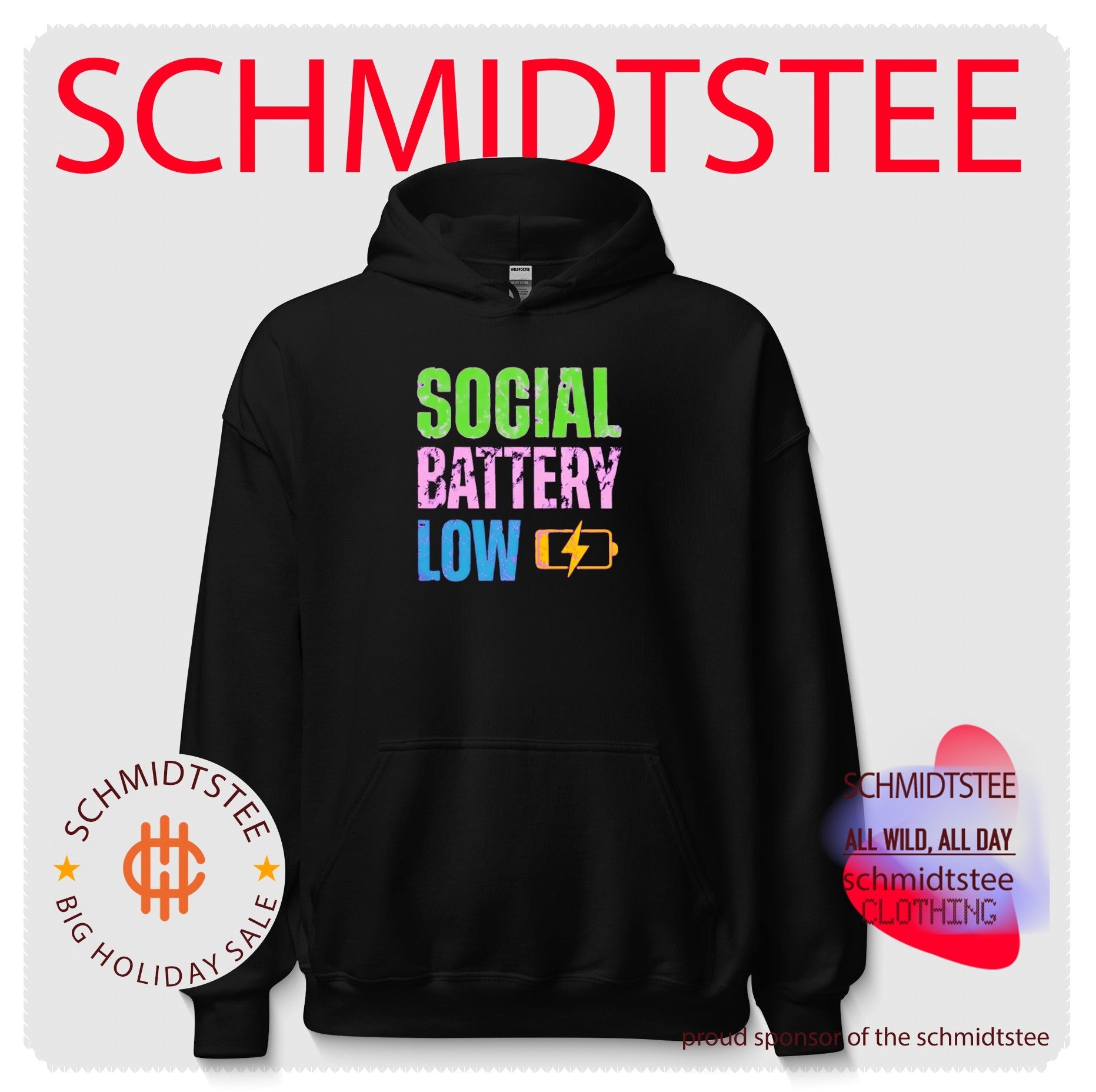 Social battery low shirt