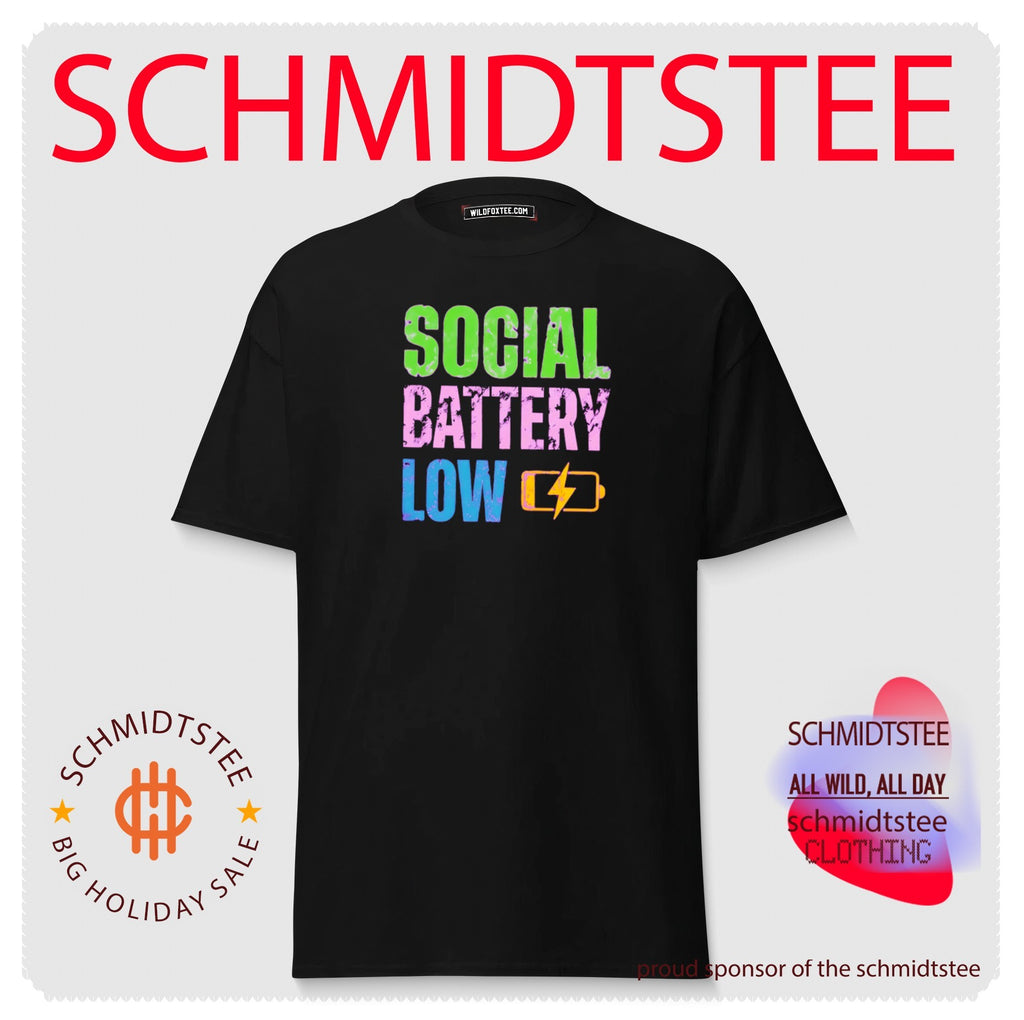 Social battery low shirt