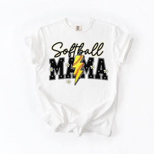 Softball Mama Shirt, Softball Mom Shirt, Game Day Shirt, Gift For Mom, Coquette Softball, Bow Shirt