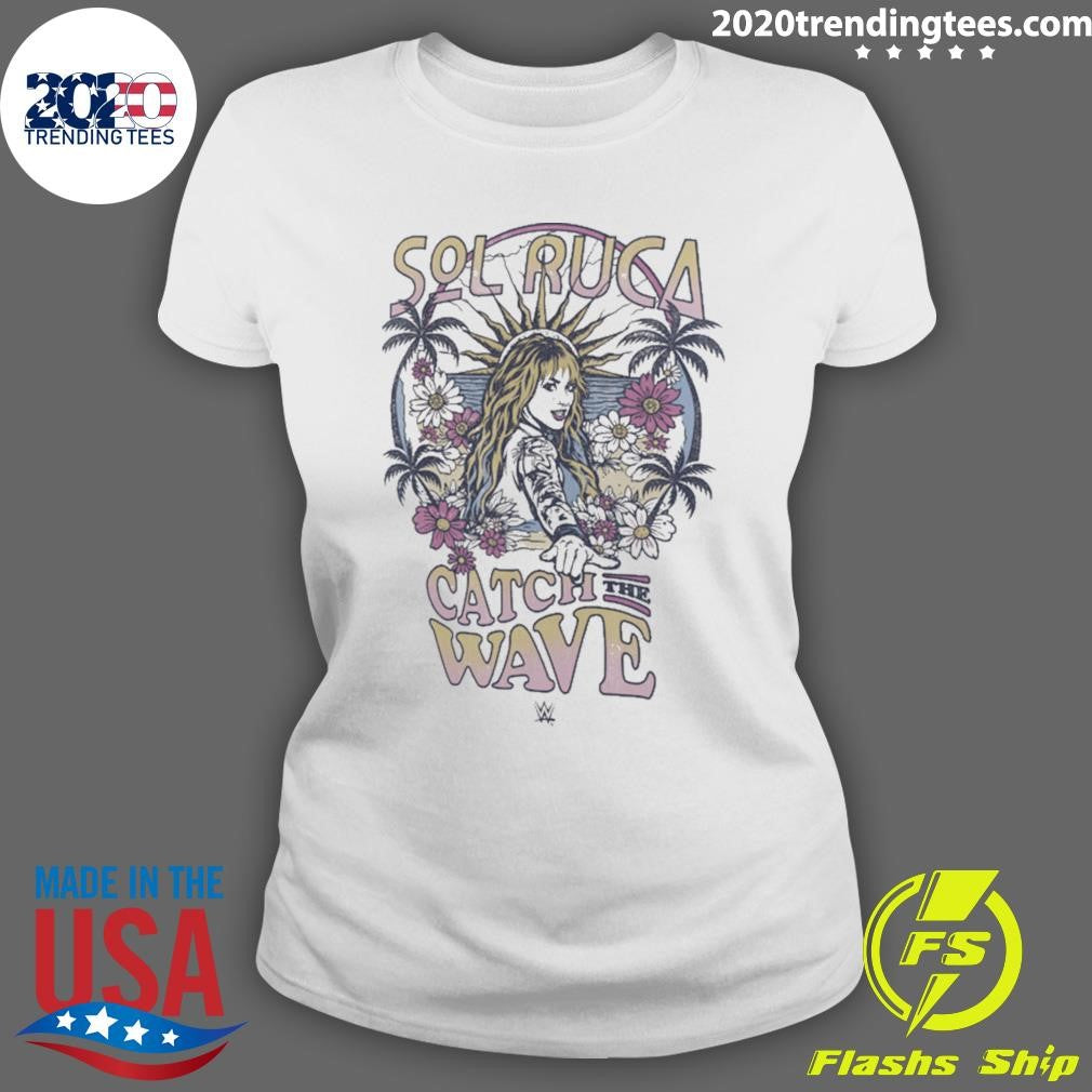 Sol Ruca WEAR by Erin Andrews Women’s Catch The Wave Vintage Shirt