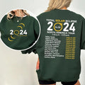Solar Eclipse 2024 Shirt, Double-Sided Shirt, April 8th 2024 Shirt, Celestial Shirt, Gift for Eclipse Lover, Eclipse...