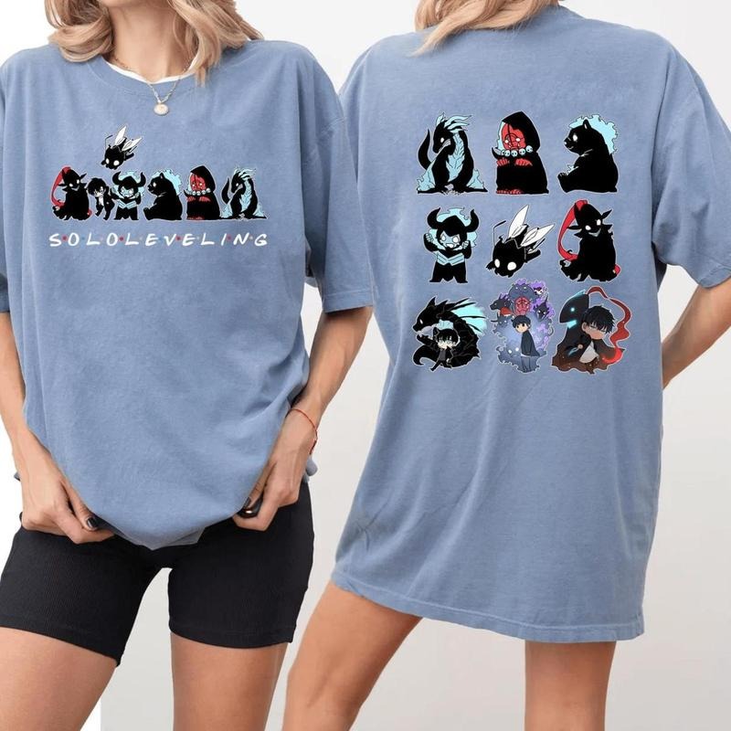 Solo Leveling Shirt, Anime Shirt, Anime Gifts for Anime Fan, Soft Touch, Feels Like a Favorite, Full Size Options,...