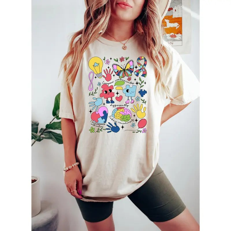 Somebody's Loud & Proud Autism Mama Shirt, Autism Awareness Shirt, Autism Mom Shirt, Neurodivergent Shirt, Everyone...