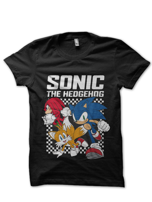 Sonic & Knuckles T-Shirt Style009 Hoodie, Sweatshirt | PureTeeCo.com