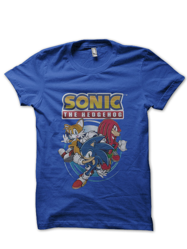 Sonic & Knuckles T-Shirt Style005 Hoodie, Sweatshirt | PureTeeCo.com