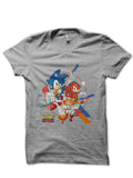 Sonic & Knuckles T-Shirt Style003 Hoodie, Sweatshirt | PureTeeCo.com