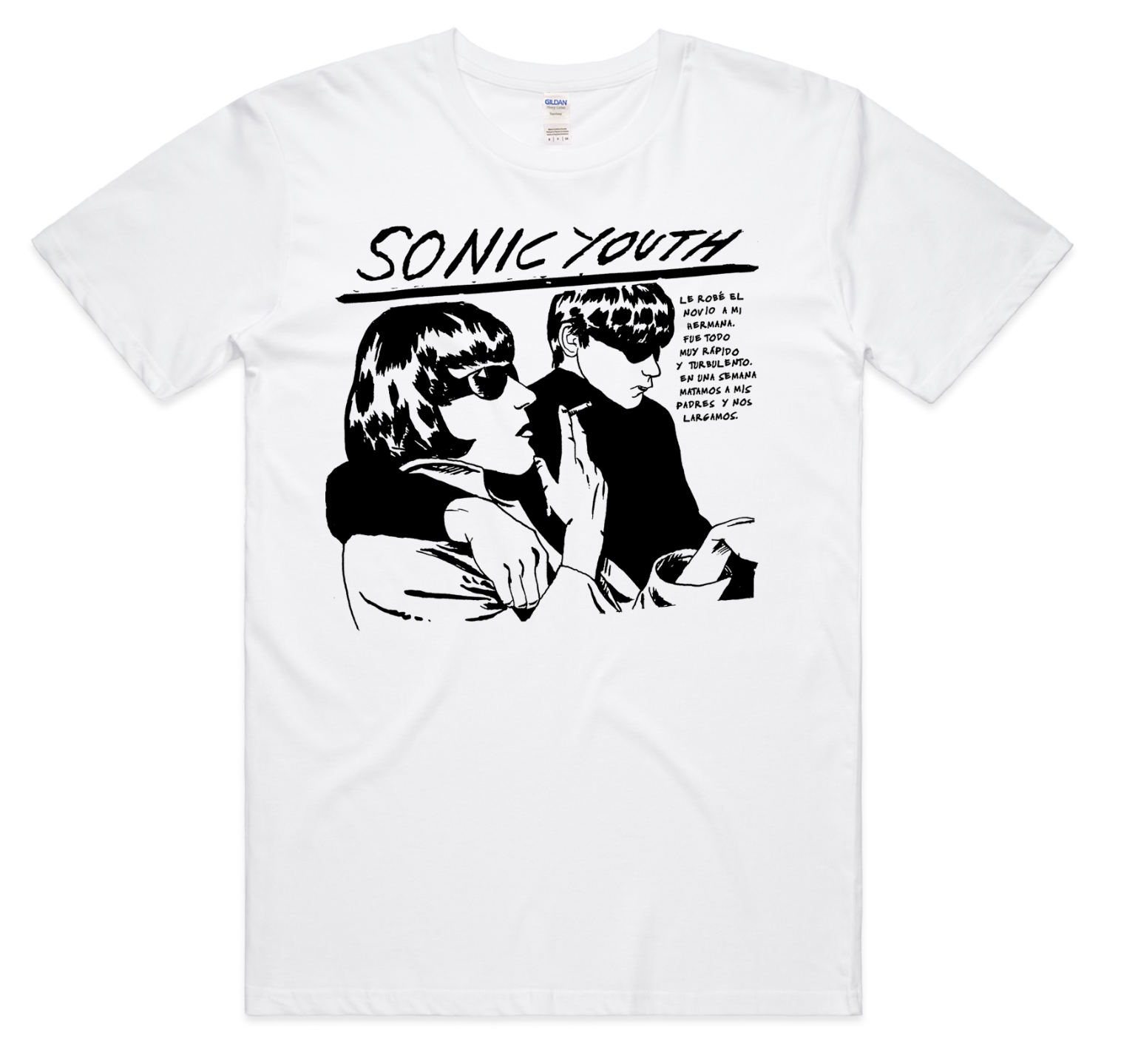 Goo Spanish White T-Shirt Hoodie, Sweatshirt | PureTeeCo.com