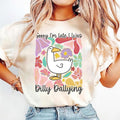 Sorry I'm Late Dilly Dallying Goose Floral Sarcastic Funny Boho Preppy T-Shirt Hoodie, Sweatshirt | PureTeeCo.com