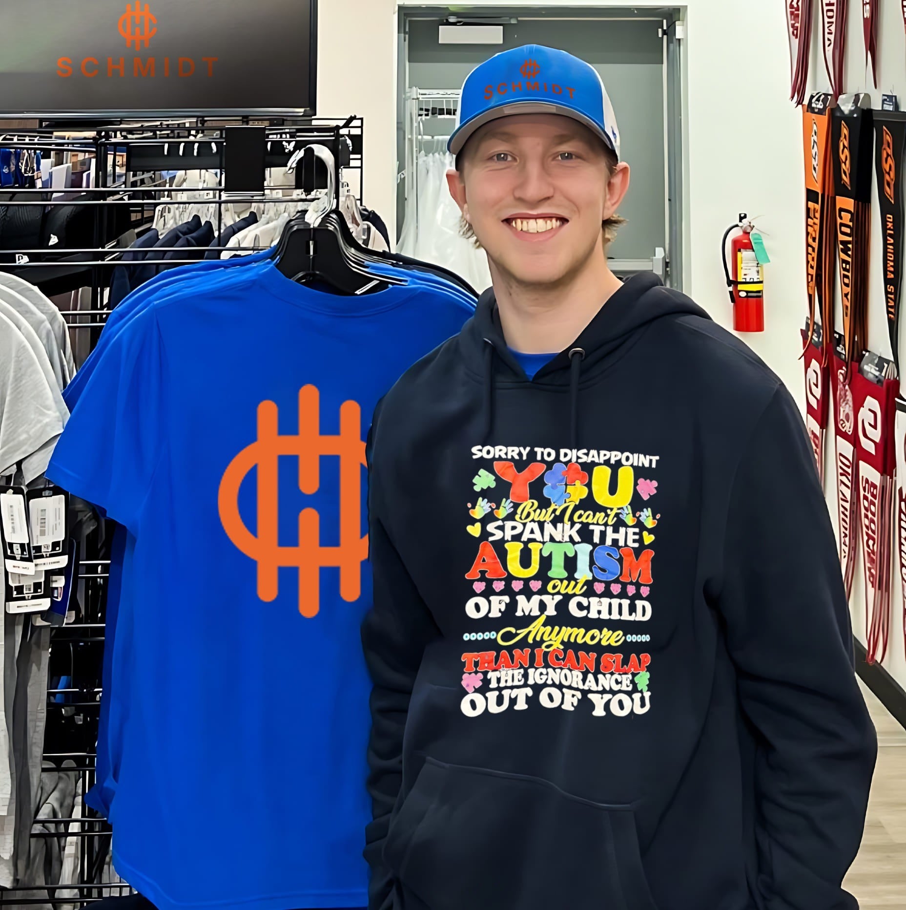 Sorry to disappoint but I can’t spank the autism out of my child anymore than I can slap the ignorance out of you shirt