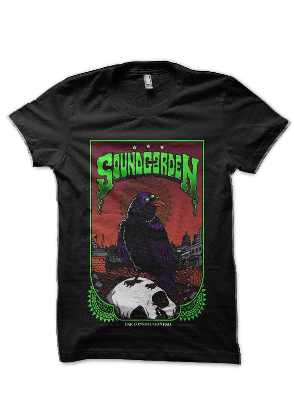 Soundgarden Black T-Shirt Style004 Hoodie, Sweatshirt | PureTeeCo.com