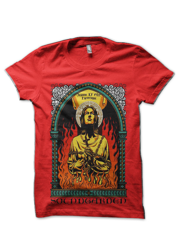 Soundgarden Red T-Shirt Hoodie, Sweatshirt | PureTeeCo.com