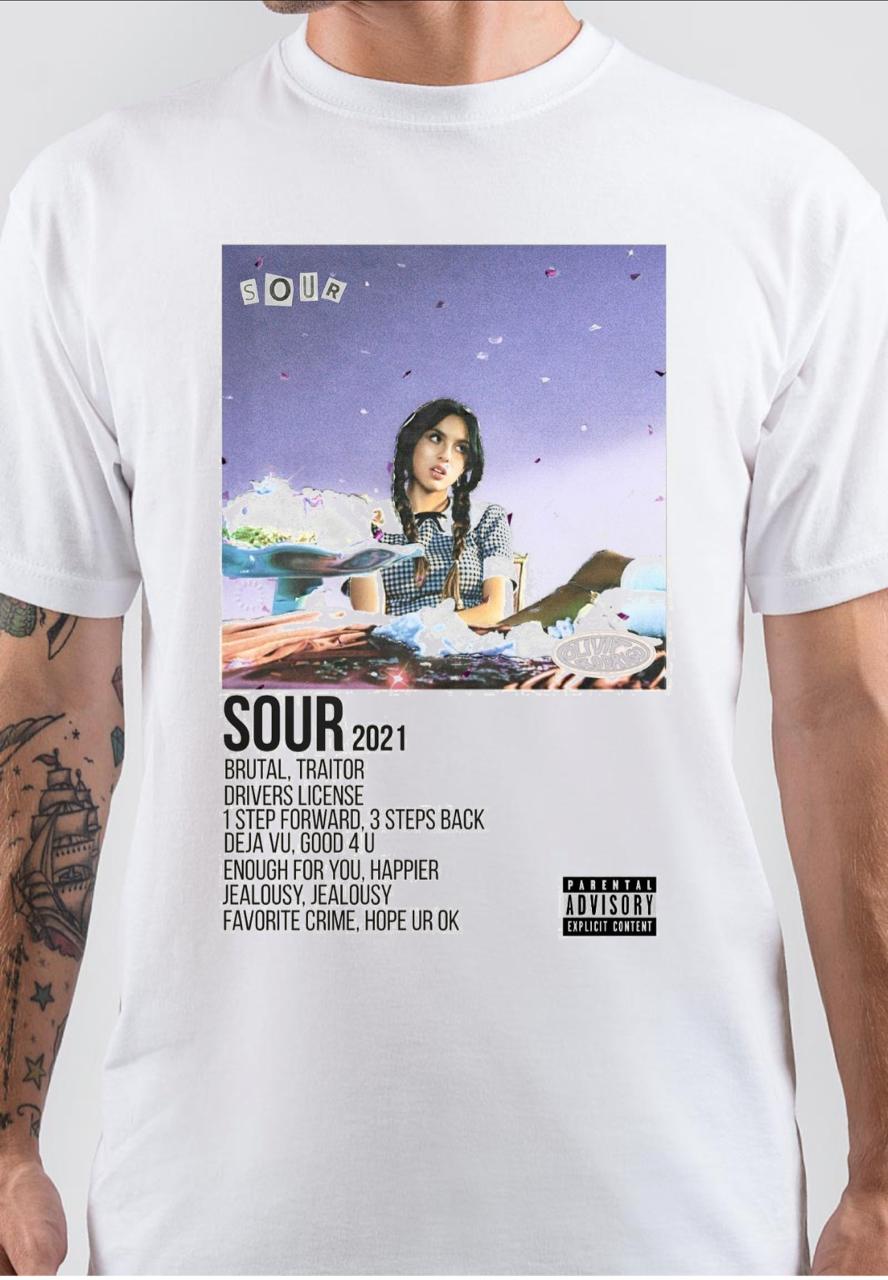 Sour Olivia Rodrigo T-Shirt Hoodie, Sweatshirt | PureTeeCo.com