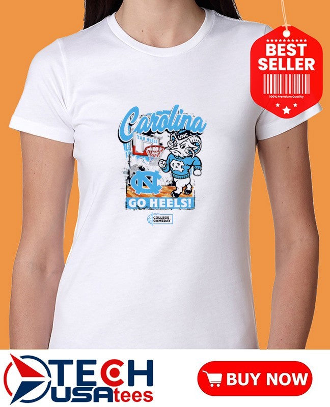 South Carolina Tar Heels College Gameday go Heels mascot shirt