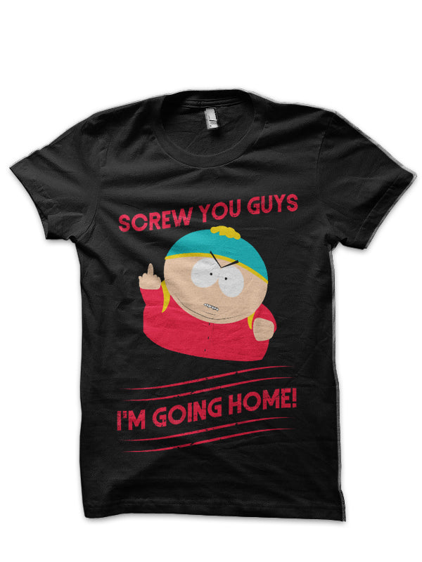 Cartman â€“ Screw you guys! T-Shirt Hoodie, Sweatshirt | PureTeeCo.com