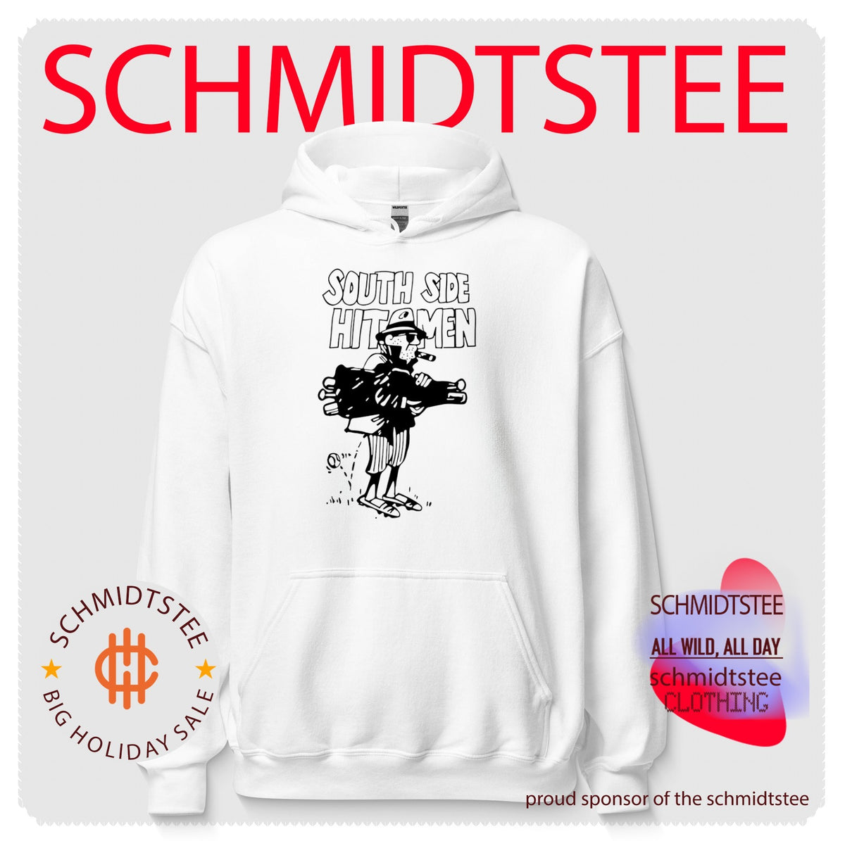 South Side Hitmen White and Sox shirt