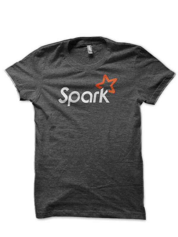 Spark Charcoal Grey T-Shirt Hoodie, Sweatshirt | PureTeeCo.com