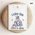Spicy Book Shirt, I Like Them Thick and Spicy Bookish Cowgirl , T-Shirt,Romance Book Club Tee,Booklover TShirt, Smut Gift...