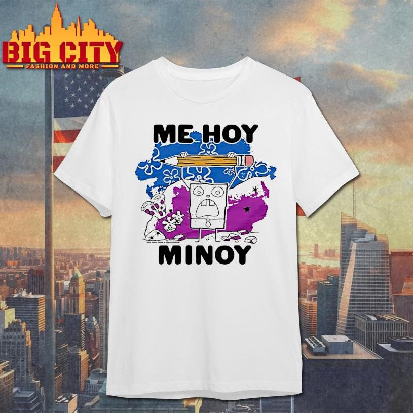 Sponge Squarepants Doodlebob Me Hoy Minoy Graphic Shirt