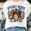 Spooky Movie Social Club Shirt, Retro Halloween Shirt, Halloween Spooky Shirt, Halloween Mama Tshirt, Spooky Season,...