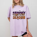 Spooky Season Comfort Colors Shirt, Spooky Halloween Graphic Tee, Spooky Vibes Unhinged Shirt, Halloween Party Shirt,...