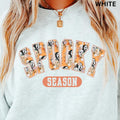 Spooky Season Crewneck, Spooky Varsity Sweatshirt, Spooky Season Graphic Oversized Halloween Graphic Crewneck, Cotton...