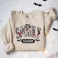 Spooky Season Sweatshirt, Halloween Sweatshirt For Women, Halloween Sweater, Halloween Movie Characters Shirt, Halloween...