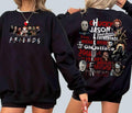 Spooky Sips: Hallowwenn Charactor Horror MovieShirt | Halloween Killers Friends Movie Unisex Shirt Double Sides | Must...