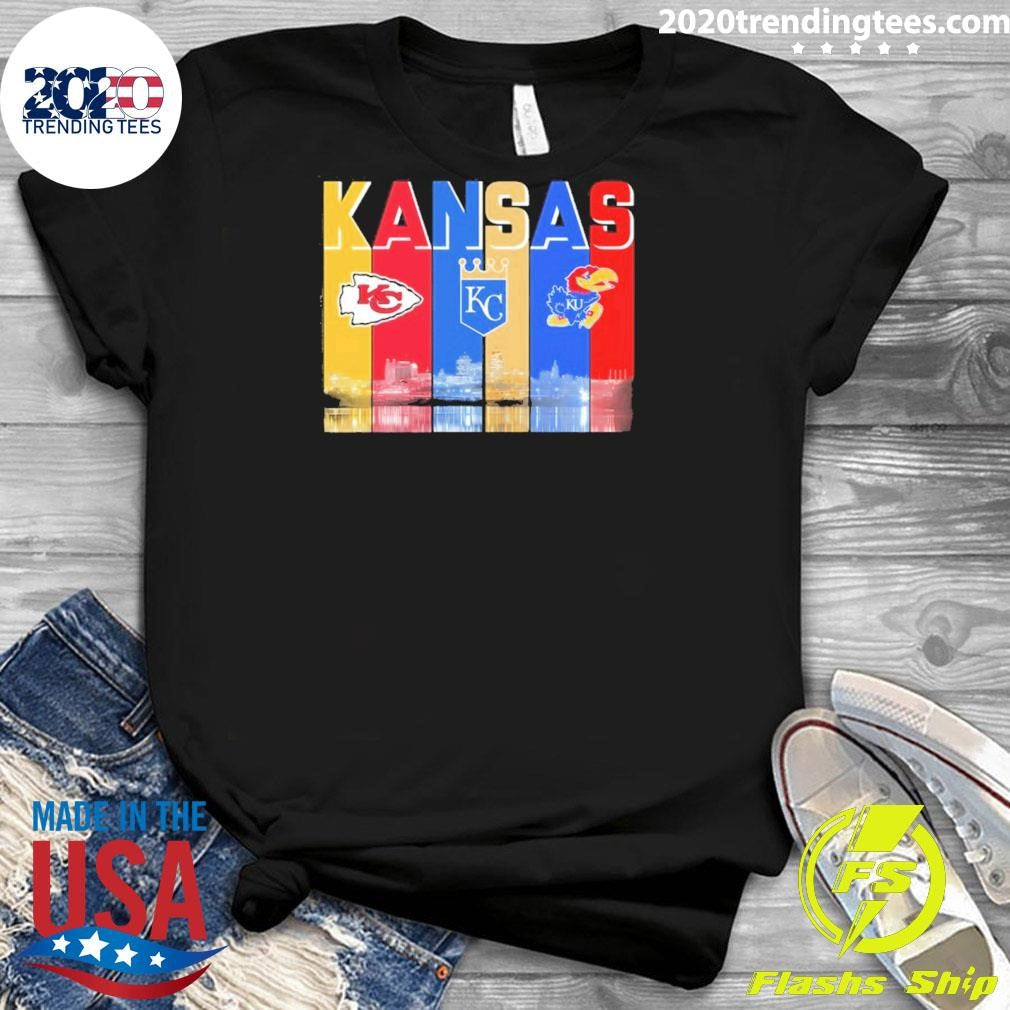 Sports City Kansas Skyline Graphic Shirt