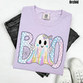 Spotted Boo Ghoul Comfort Colors T-Shirt 'NLB' Hoodie, Sweatshirt | PureTeeCo.com